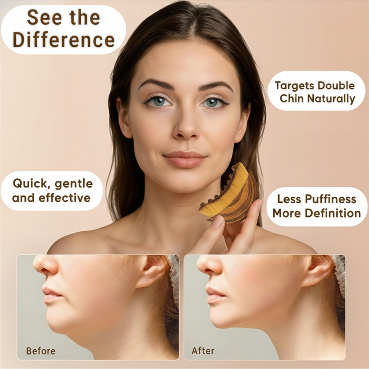 Facial Lymphatic Sculpt & Lift Brush